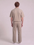 Casual Short-Sleeve Polo and Pants Matching Set | Fabric Studio