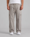 Casual Relaxed-Fit Utility Pants with Zip Pockets | Fabric Studio