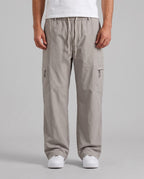 Casual Relaxed-Fit Utility Pants with Zip Pockets | Fabric Studio