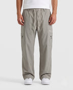 Casual Relaxed-Fit Utility Pants with Zip Pockets | Fabric Studio